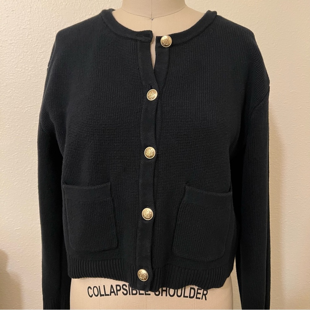 J. Crew | Black Emilie Lady Jacket | M